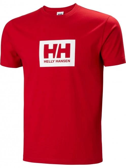 tricou cu maneci scurte pt. barbati Helly Hansen Hh Box T rosu 4