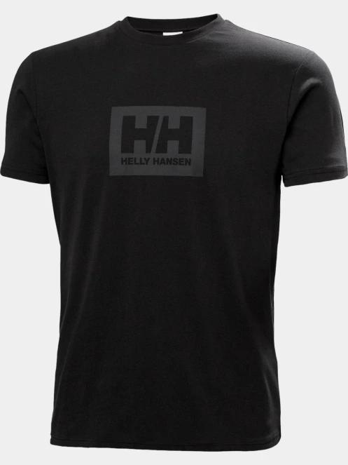 tricou cu maneci scurte pt. barbati Helly Hansen Hh Box T negru 5