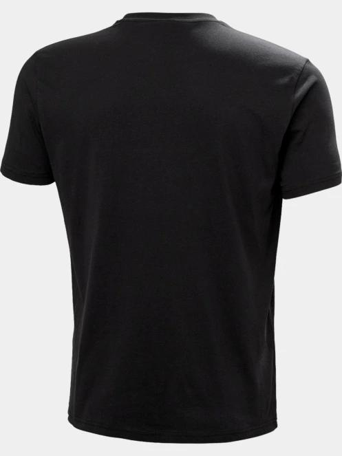tricou cu maneci scurte pt. barbati Helly Hansen Hh Box T negru 6