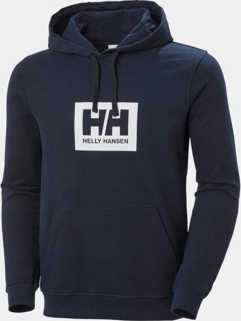 pulover cu gluga pt. barbati Helly Hansen Hh Box Hoodie albastru inchis 6