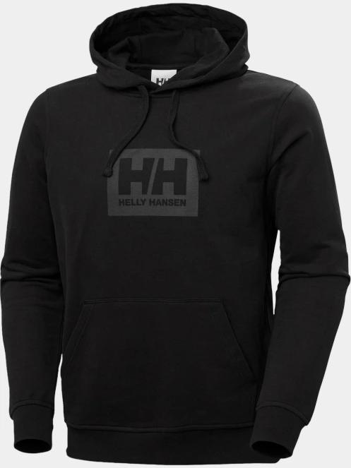 pulover cu gluga pt. barbati Helly Hansen Hh Box Hoodie negru 2