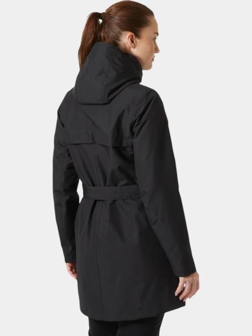 haine de ploaie pt. femei Helly Hansen W Welsey Ii Trench Insulated negru 3