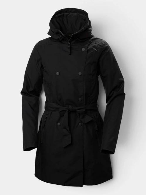 haine de ploaie pt. femei Helly Hansen W Welsey Ii Trench Insulated negru 2