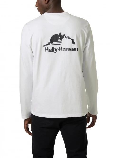 tricou cu maneci lungi pt. barbati Helly Hansen Yu20 Ls T-Shirt alb 3