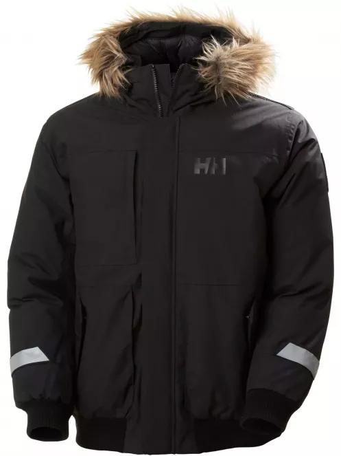 jacheta de iarna pt. barbati Helly Hansen Barents Bomber negru 5