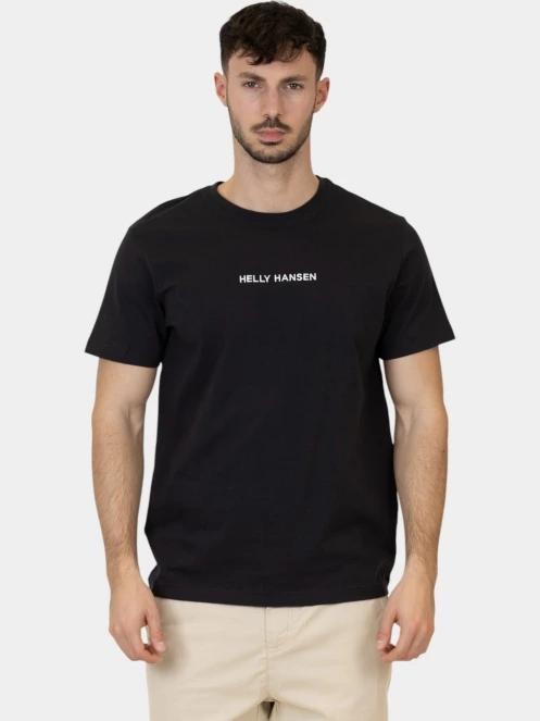 tricou cu maneci scurte pt. barbati Helly Hansen Core T-Shirt negru 2