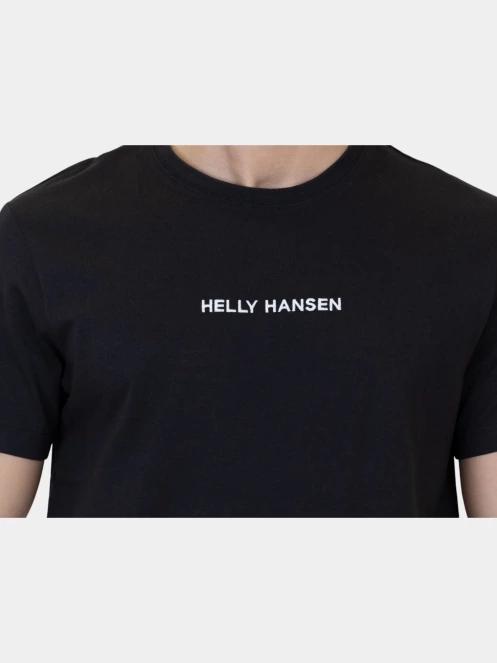 tricou cu maneci scurte pt. barbati Helly Hansen Core T-Shirt negru 6