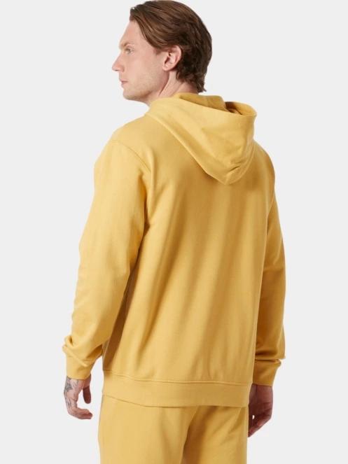 pulover cu gluga pt. barbati Helly Hansen Core Hoodie galben 3