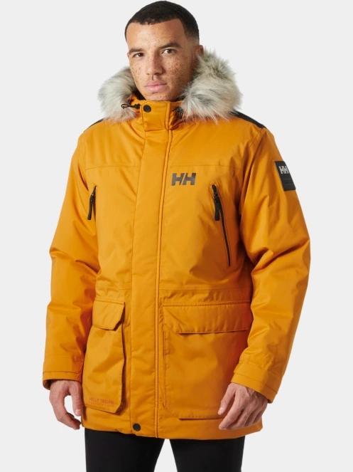 jacheta de iarna pt. barbati Helly Hansen Reine Parka galben 2