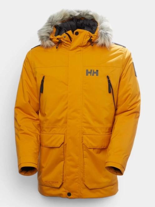 jacheta de iarna pt. barbati Helly Hansen Reine Parka portocaliu 10