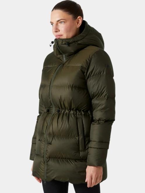 jacheta de puf pt. femei Helly Hansen W Essence Down Parka verde 2