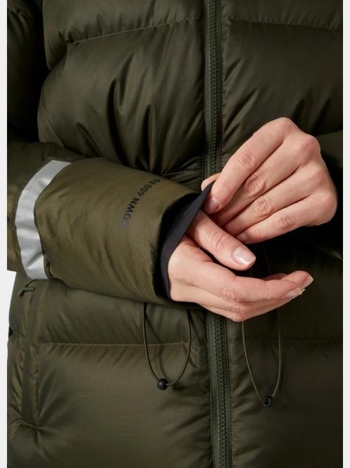 jacheta de puf pt. femei Helly Hansen W Essence Down Parka verde 4