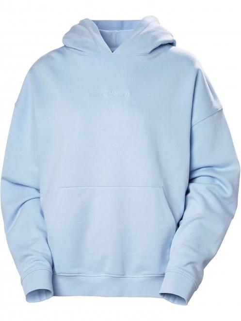 pulover cu gluga pt. femei Helly Hansen W Allure Hoodie albastru deschis 4