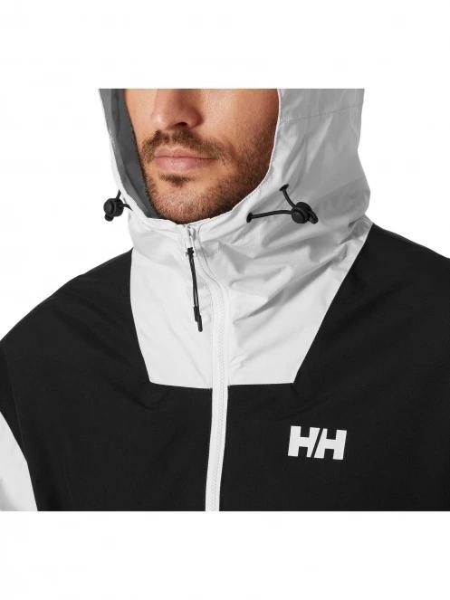 haine de ploaie pt. barbati Helly Hansen Ervik Ins Anorak gri 4