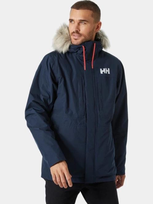 jacheta de iarna pt. barbati Helly Hansen Coastal 3.0 Parka albastru inchis 2