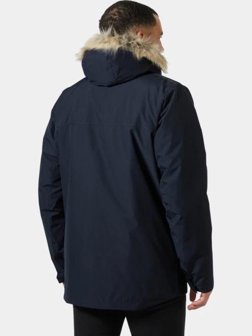jacheta de iarna pt. barbati Helly Hansen Coastal 3.0 Parka albastru inchis 3