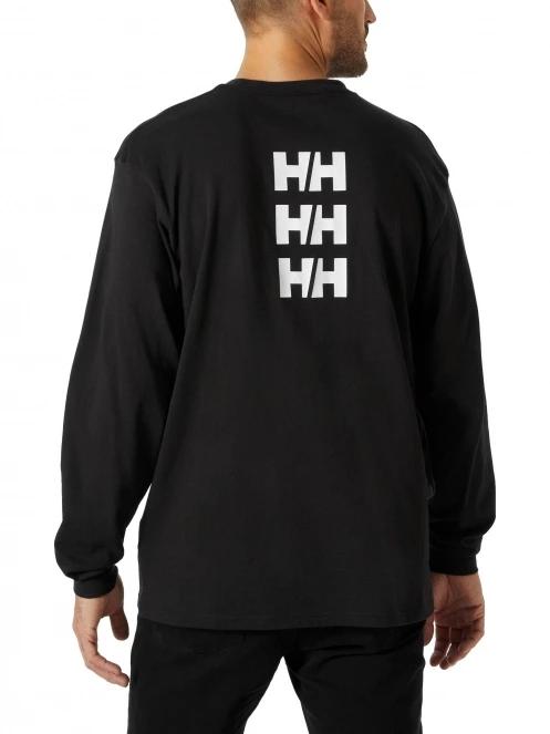 tricou cu maneci lungi pt. barbati Helly Hansen Yu Long Sleeve negru 3