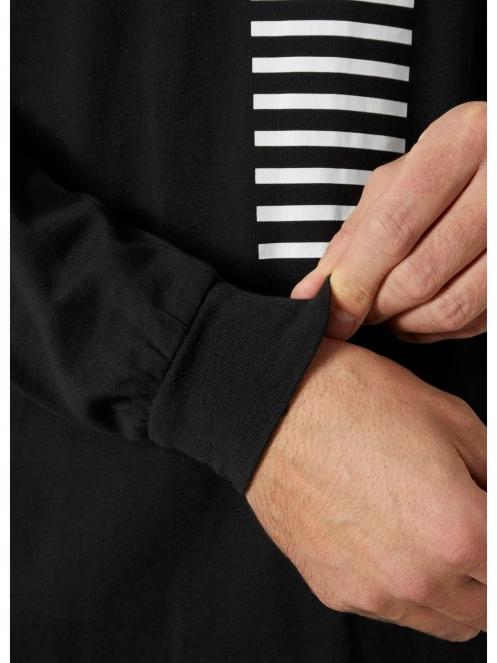tricou cu maneci lungi pt. barbati Helly Hansen Yu Long Sleeve negru 5