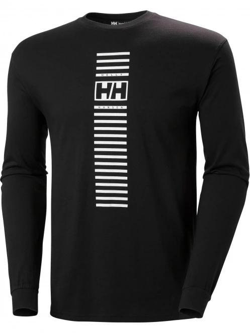 tricou cu maneci lungi pt. barbati Helly Hansen Yu Long Sleeve negru 6