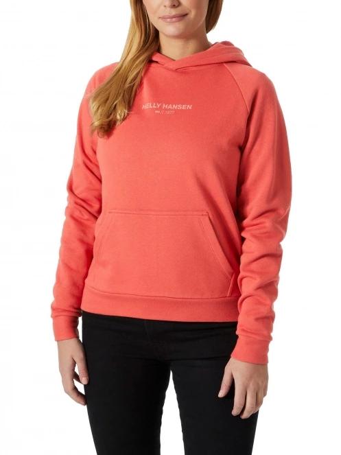 pulover cu gluga pt. femei Helly Hansen W Core Hoodie rosu 2