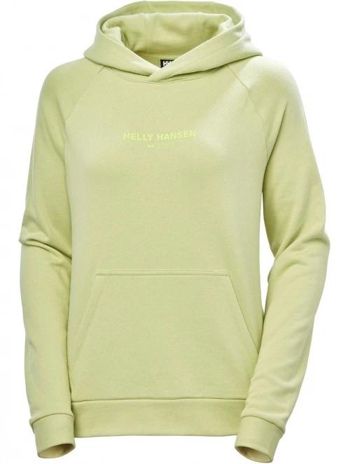 pulover cu gluga pt. femei Helly Hansen W Core Hoodie verde 6