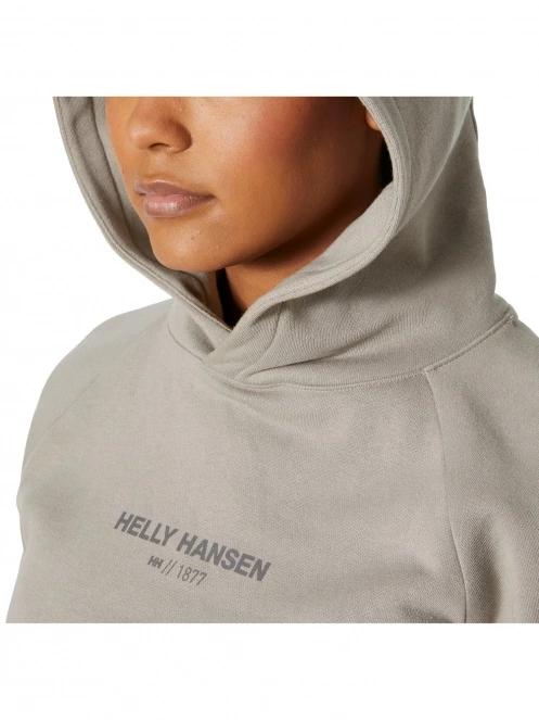 pulover cu gluga pt. femei Helly Hansen W Core Hoodie gri 4