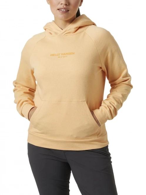 pulover cu gluga pt. femei Helly Hansen W Core Hoodie portocaliu 2