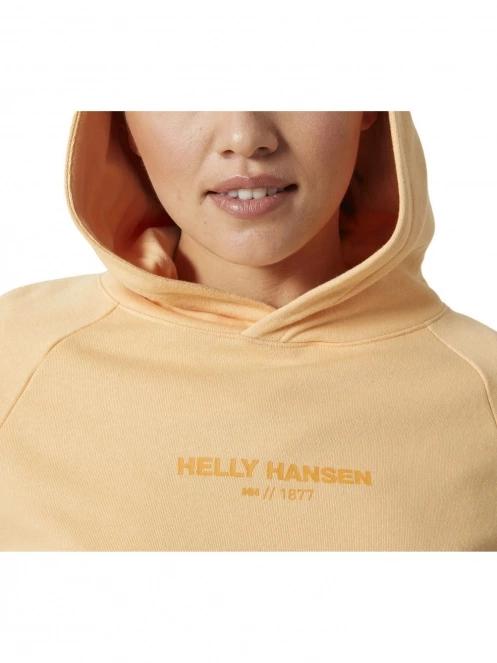 pulover cu gluga pt. femei Helly Hansen W Core Hoodie portocaliu 4