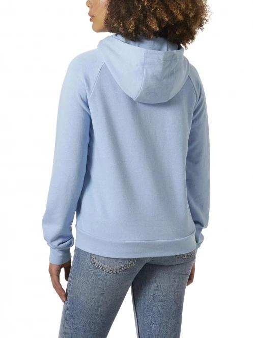 pulover cu gluga pt. femei Helly Hansen W Core Hoodie albastru deschis 3