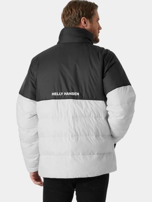 geaca matlasata de tranzitie pt. barbati Helly Hansen Oslo Light Puffy Jacket gri 3