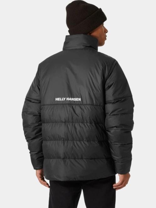 geaca matlasata de tranzitie pt. barbati Helly Hansen Oslo Light Puffy Jacket negru 3