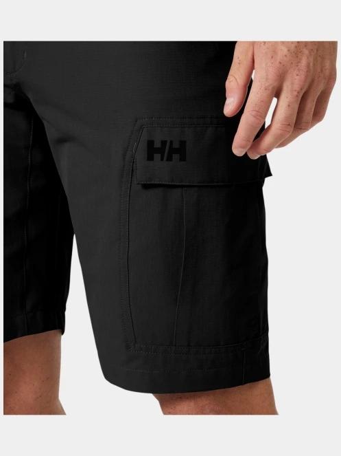 pantaloni scurti cu buzunare laterale pt. barbati Helly Hansen Hh Qd Cargo Shorts negru 5