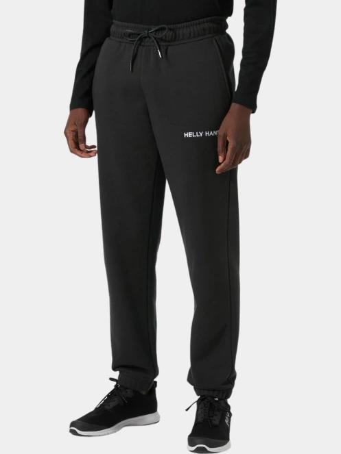 pantaloni de trening pt. barbati Helly Hansen Cotton Fleece Pant negru 2