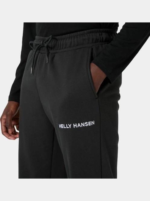pantaloni de trening pt. barbati Helly Hansen Cotton Fleece Pant negru 4
