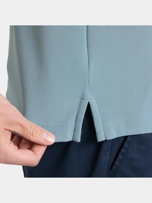 tricou cu guler pt. barbati Helly Hansen Crewline Polo albastru deschis 4