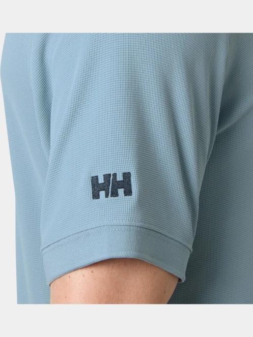 tricou cu guler pt. barbati Helly Hansen Crewline Polo albastru deschis 5