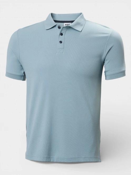 tricou cu guler pt. barbati Helly Hansen Crewline Polo albastru deschis 7