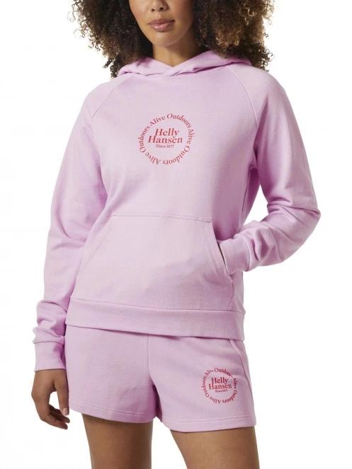 pulover cu gluga pt. femei Helly Hansen W Core Graphic Hoodie roz 2