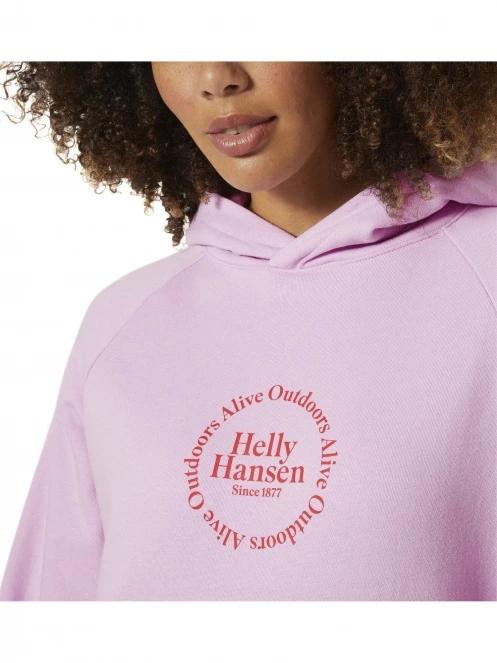 pulover cu gluga pt. femei Helly Hansen W Core Graphic Hoodie roz 4