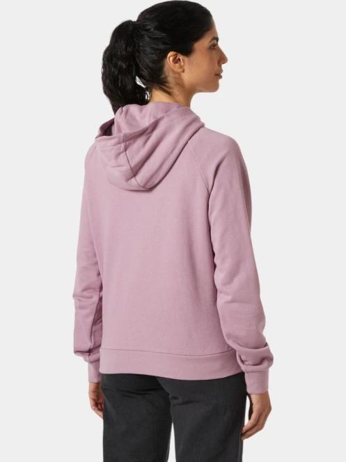 pulover cu gluga pt. femei Helly Hansen W Core Graphic Hoodie violet 3