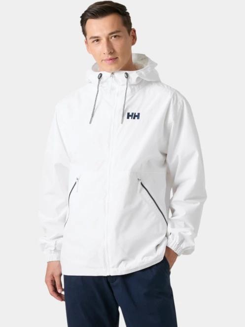 haine de ploaie pt. barbati Helly Hansen Sandoy Rain Jacket alb 2