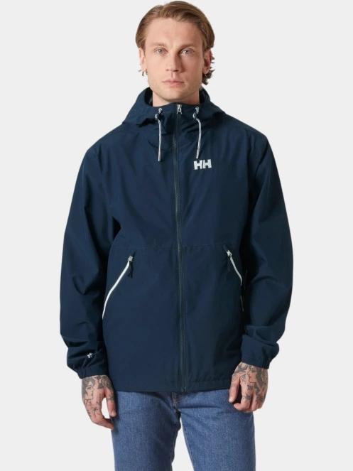 haine de ploaie pt. barbati Helly Hansen Sandoy Rain Jacket albastru inchis 2