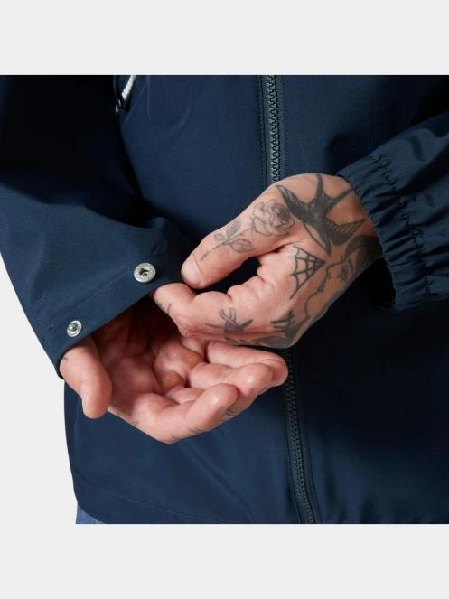 haine de ploaie pt. barbati Helly Hansen Sandoy Rain Jacket albastru inchis 4