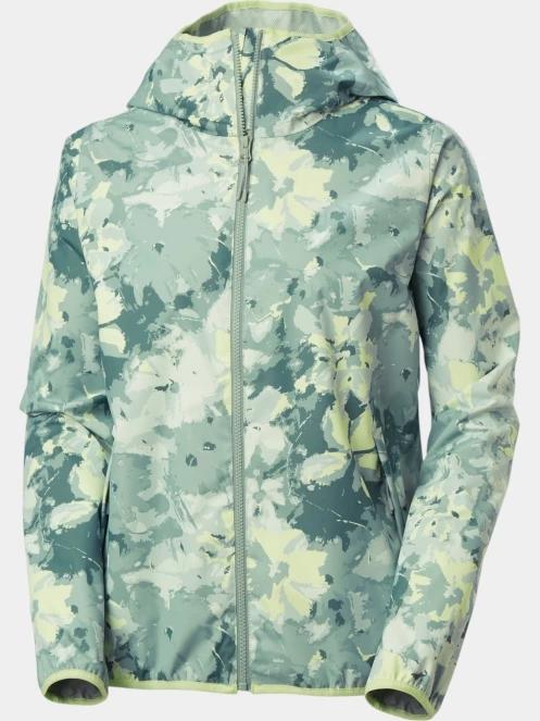 haine de ploaie pt. femei Helly Hansen W Graphic Rain Jacket verde 6