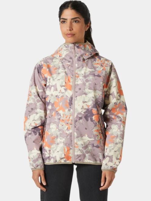 haine de ploaie pt. femei Helly Hansen W Graphic Rain Jacket violet 2
