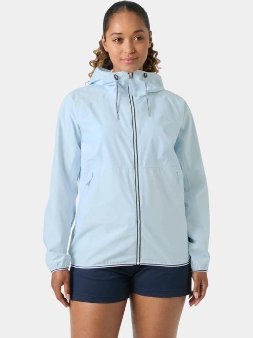 haine de ploaie pt. femei Helly Hansen W Koster Rain Jacket albastru deschis 2