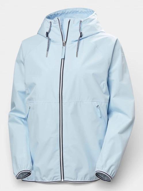 haine de ploaie pt. femei Helly Hansen W Koster Rain Jacket albastru deschis 6