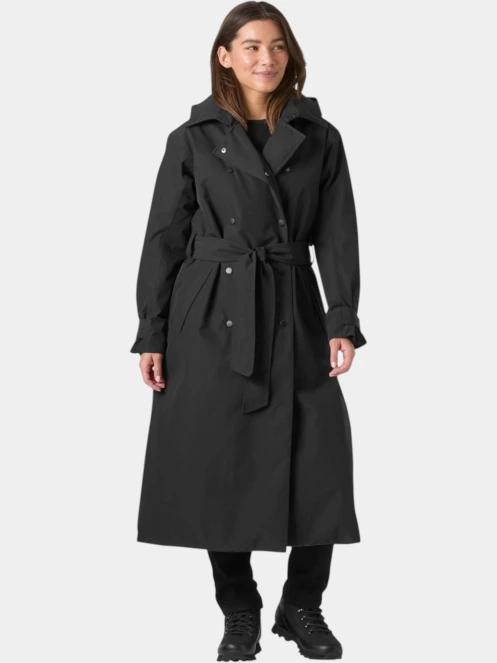balonzaide pt. femei Helly Hansen W Avenue Ins Long Trench Coat negru 2