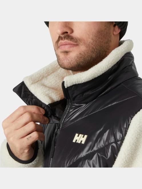 strat intermediar hibrid pt. barbati Helly Hansen Village Hybrid Jacket alb 4