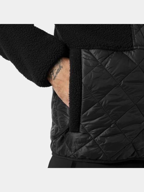 strat intermediar hibrid pt. barbati Helly Hansen Stowe Hooded Hybrid Jacket negru 5